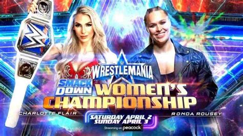 WWE cuts Wrestlemania 38 footage as Charlotte Flair suffers。